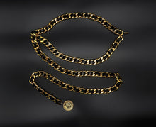 Carica l'immagine nel visualizzatore di Gallery, Chanel Chain & Leather Belt