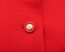 Charger l'image dans la galerie, Chanel Red Tweed Jacket