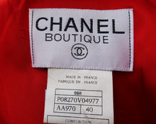 Charger l'image dans la galerie, Chanel Red Tweed Jacket