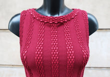 Cargar imagen en el visor de la galería, Azzedine Alaïa Burgundy Dress