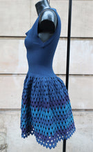 Cargar imagen en el visor de la galería, Azzedine Alaïa Blue Dress