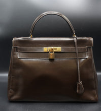 Charger l'image dans la galerie, Hermès Kelly 32 CM Brown Bag