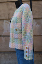 Cargar imagen en el visor de la galería, Chanel Pastel Tweed Jacket
