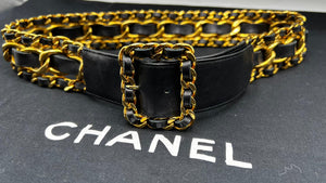 Chanel Belt with buckle circa 90s