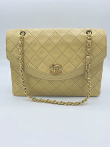 Vintage Chanel Beige Bag
