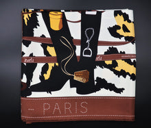Carica l&#39;immagine nel visualizzatore di Gallery, Hermès Carré „Monsieur et Madame“ Silk Scarf
