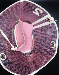 Dior by Galliano Diorissimo Transparent PVC Tote
