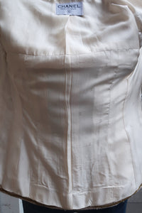 Chanel Off-white Tweed Jacket