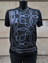 Load image into Gallery viewer, Hermès Black Twillaine Blouse
