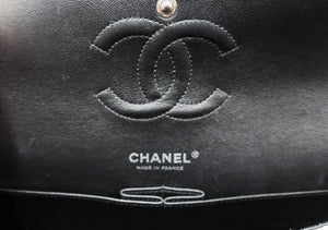 Chanel Splatter Paint B&W Tweed Bag