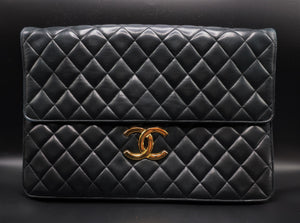Chanel Jumbo Pouch Bag