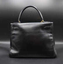 Load image into Gallery viewer, Hermès Black Kelly Bag 28 CM
