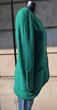 Carica l&#39;immagine nel visualizzatore di Gallery, Chanel Green Tweed Jacket
