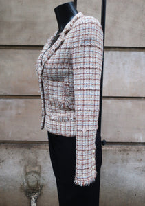 Chanel Beige Tweed Jacket