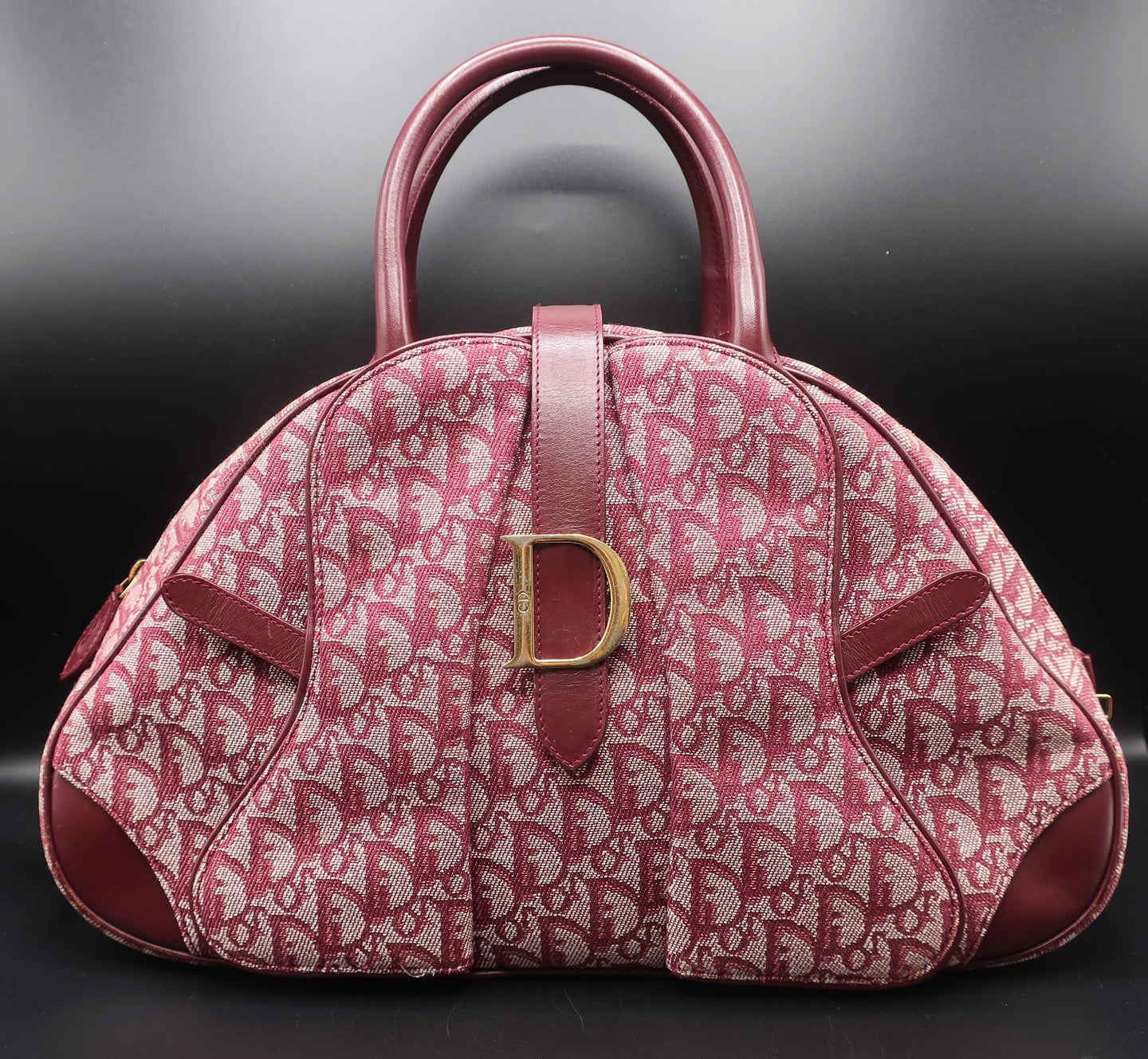 Dior by John Galliano Monogram Bowler Bag