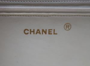 Chanel White Flap Bag 25 CM