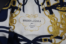 Cargar imagen en el visor de la galería, Hermès Brides de Gala Navy Scarf
