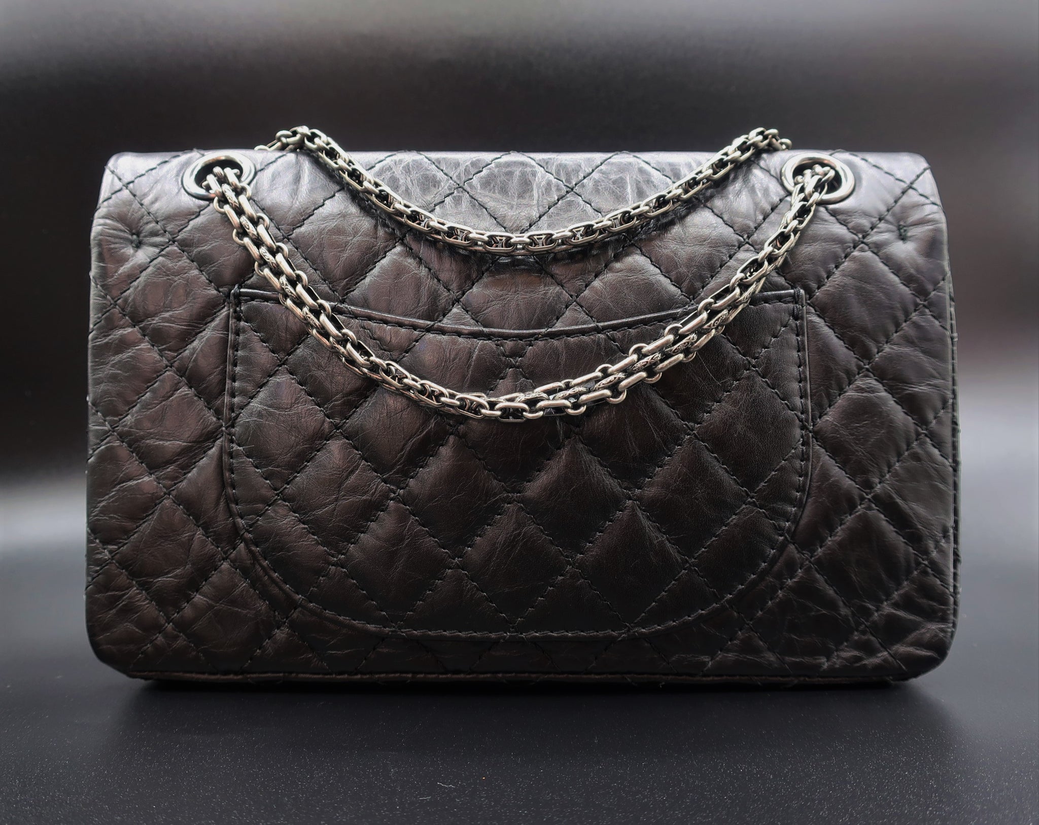 Chanel 2.55 Black Bag 24 CM /Sold Out – hk-vintage