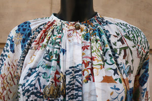 Gucci Print Silk Shirt