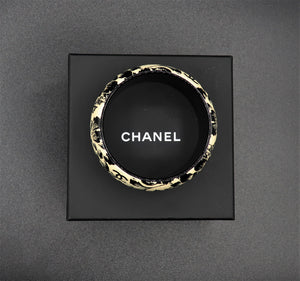 Chanel Black & White Bracelet