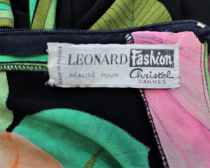 Leonard Print Jersey Dress