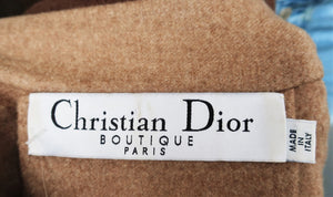 Dior Brown Cashmere Jacket