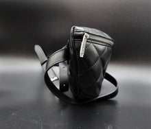 Charger l&#39;image dans la galerie, Chanel Uniform Black Quilted Waist Bag
