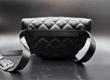 Load image into Gallery viewer, Chanel Uniform Black Quilted Waist Bag
