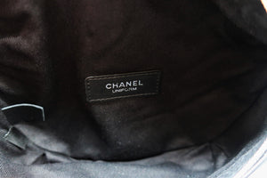 Chanel Uniform Black Quilted Waist Bag
