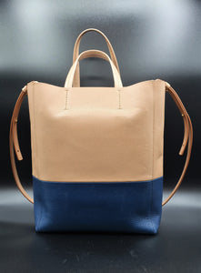 Celine Bicolor Cabas Tote Bag