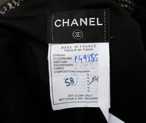 Chanel Black & White Coat