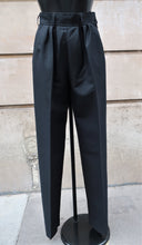 Load image into Gallery viewer, YSL Rive Gauche Black Smoking Pants
