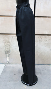 Yves Saint Laurent Rive Gauche Black Smoking Suit