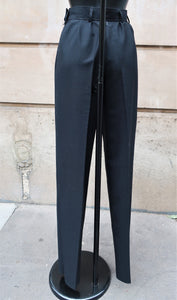Yves Saint Laurent Rive Gauche Black Smoking Suit