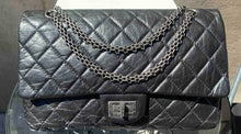 Load image into Gallery viewer, 2.55 Black Chanel Bag
