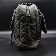 Load image into Gallery viewer, 4.	Chanel Black Quilted Leather Bag
