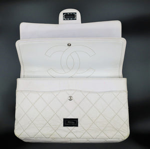 5.	Chanel 2.55 White Bag