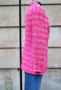 10.	Chanel Pink Fantasy Shimmer Tweed Jacket