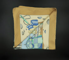 Load image into Gallery viewer, Hermès Charmes des Plages Normandes Silk Scarf
