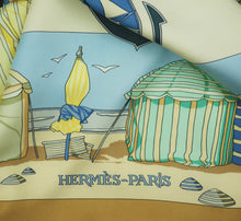Load image into Gallery viewer, Hermès Charmes des Plages Normandes Silk Scarf

