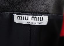 Load image into Gallery viewer, Miu Miu Vintage Leather Jacket
