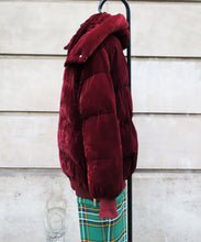 Load image into Gallery viewer, Stella McCartney Velvet Puffer Jacket
