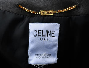 Céline Black Wool Jacket