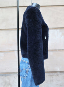 Céline Shearling Wool Jacket