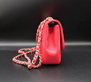 Chanel Fuchsia Flap Bag