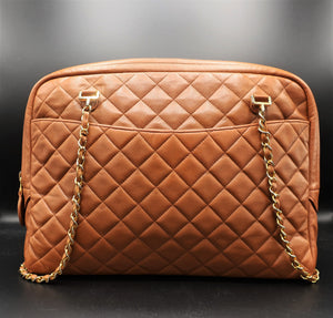 Chanel Large Quilted Leather 1992 Collection Bag