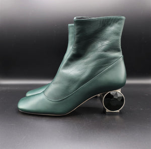 Loewe Leather Ankle Boots
