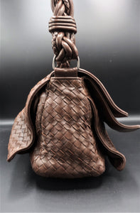 Bottega Veneta Braided Double-Flap Bag