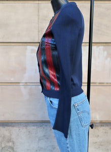 Louis Vuitton Knit & Leather Vest