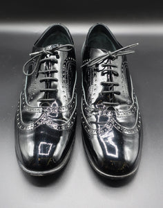 Chanel Patent Leather Oxford Shoes